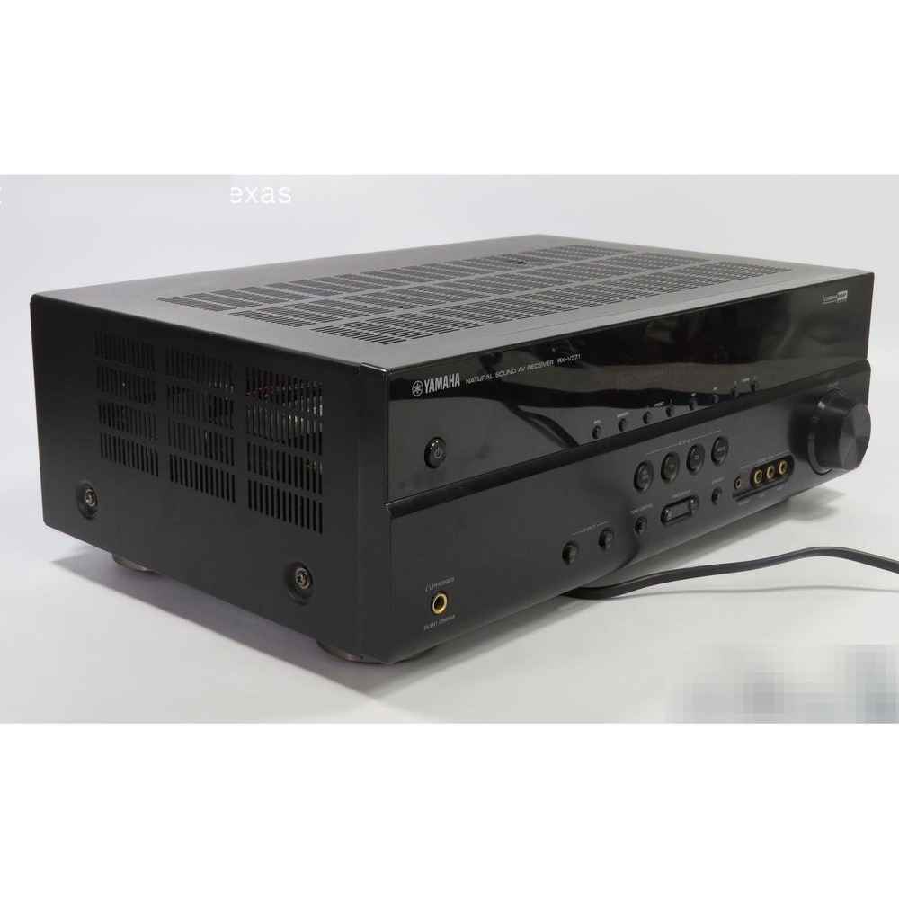 Yamaha RX-V371 Natural Sound AV Receiver 5.1 Channel HDMI Cinema DSP - Powers On